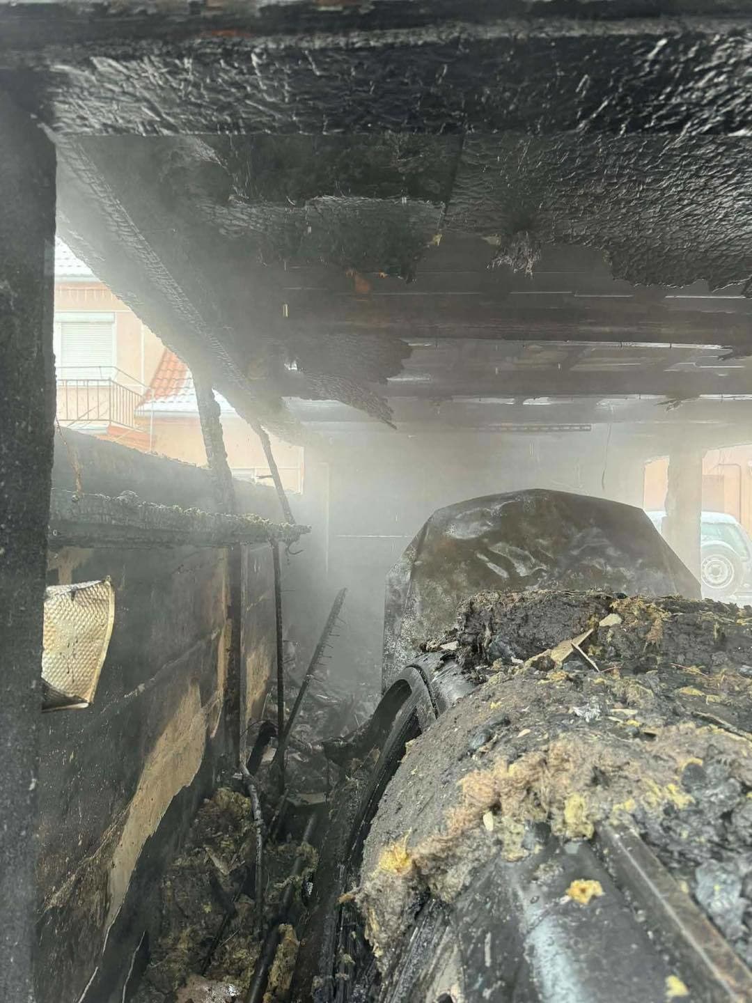 Vo Veľkom Mederi horela