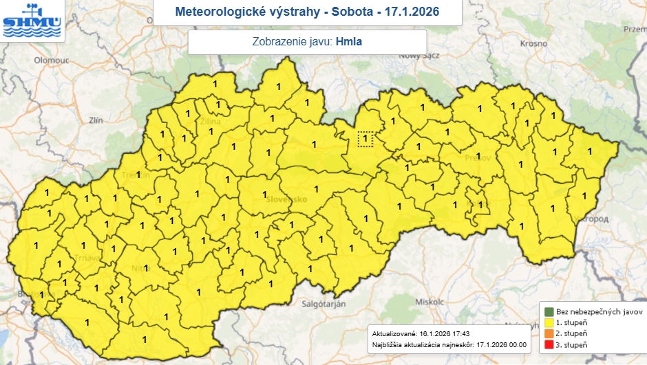 Pozor na cestách! Slovensko