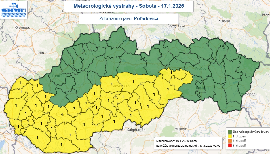 Pozor na cestách! Slovensko
