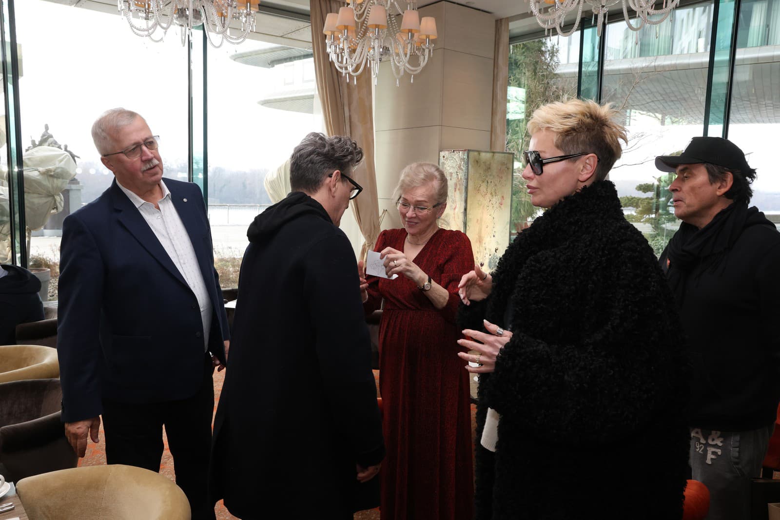 Posledné minúty na Slovensku strávila Adriana Sklenaříková so svojou rodinou.