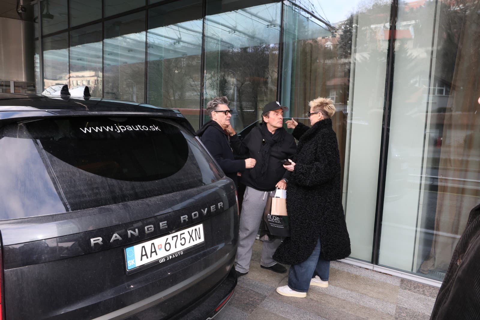 Posledné minúty na Slovensku strávila Adriana Sklenaříková so svojou rodinou.