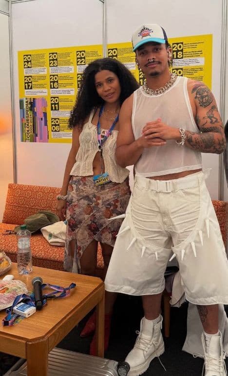 Ben Cristovao so sestrou Biancou