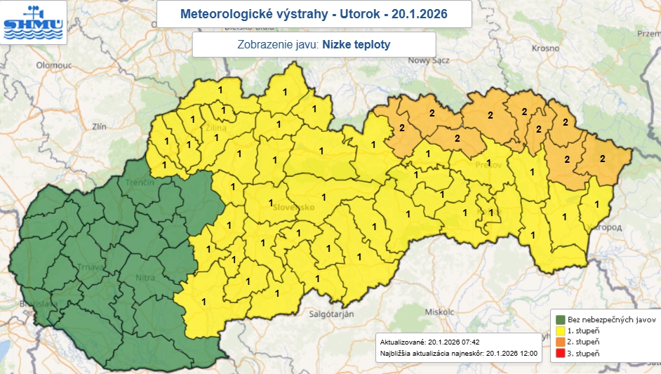 Meteorológovia varujú pred silným