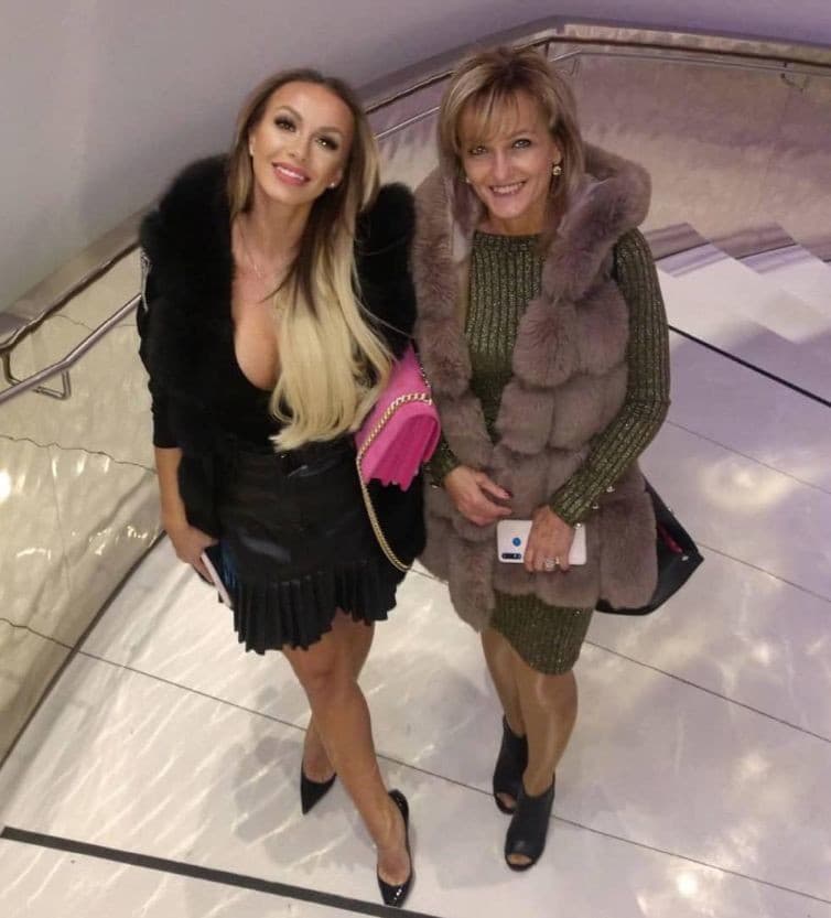 Monika Jakliová s mamou