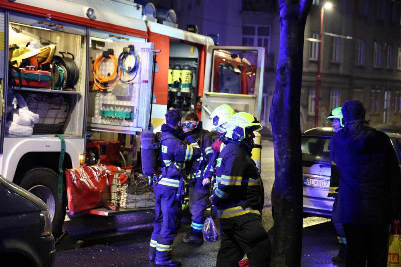 AKTUÁLNE Požiar v centre