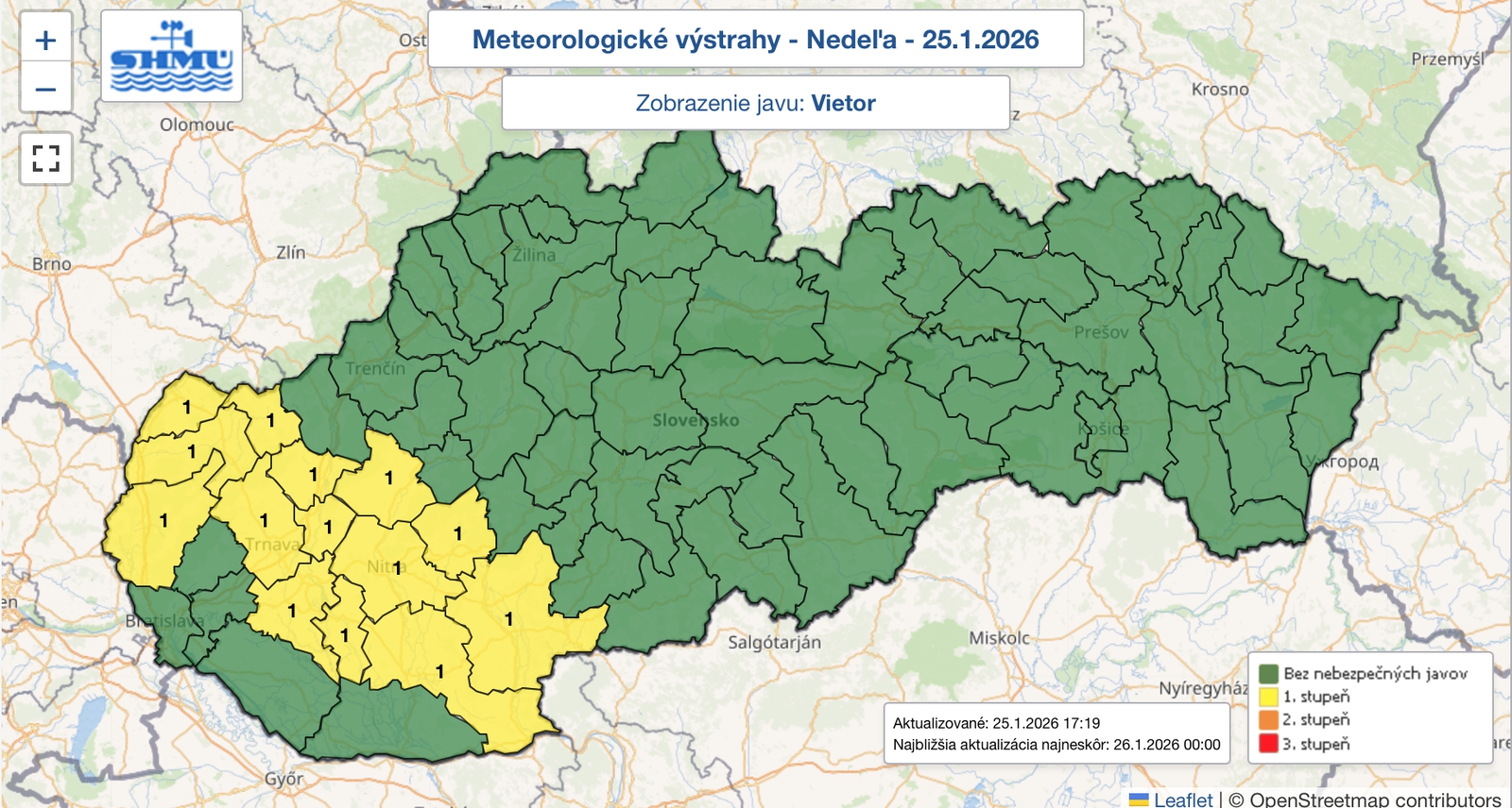 Meteorológovia varujú: Na horách