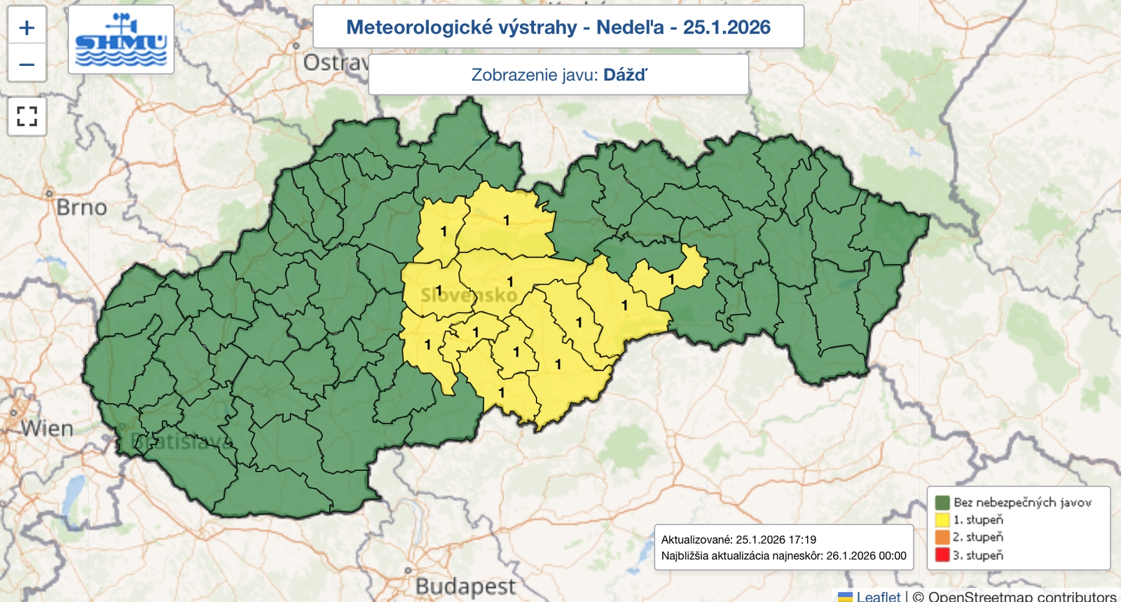 Meteorológovia varujú: Na horách