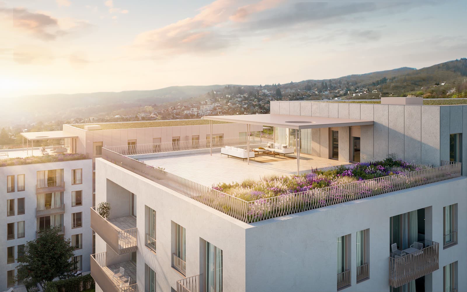 Rezidenčný projekt Terrasy (vizualizácia)