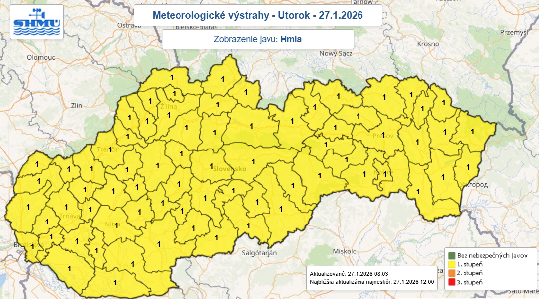 AKTUÁLNE Poľadovica ochromila dopravu,
