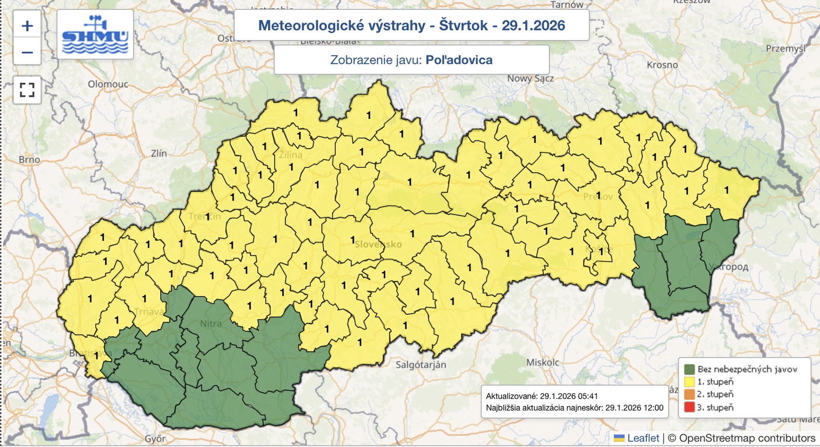 Meteorológovia varujú: Vodiči, pozor!