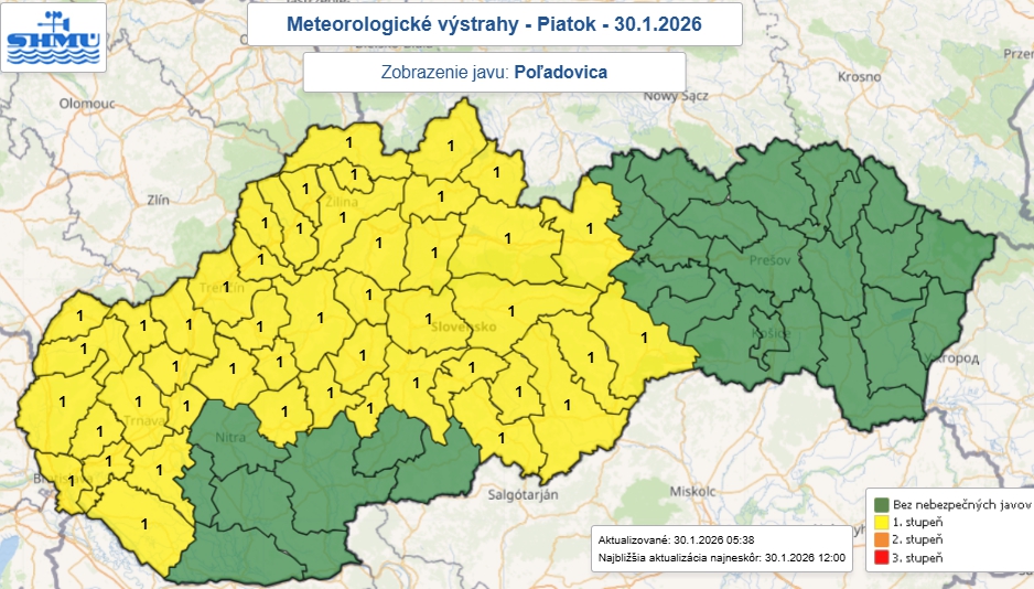 Piatkové ráno plné nástrah!