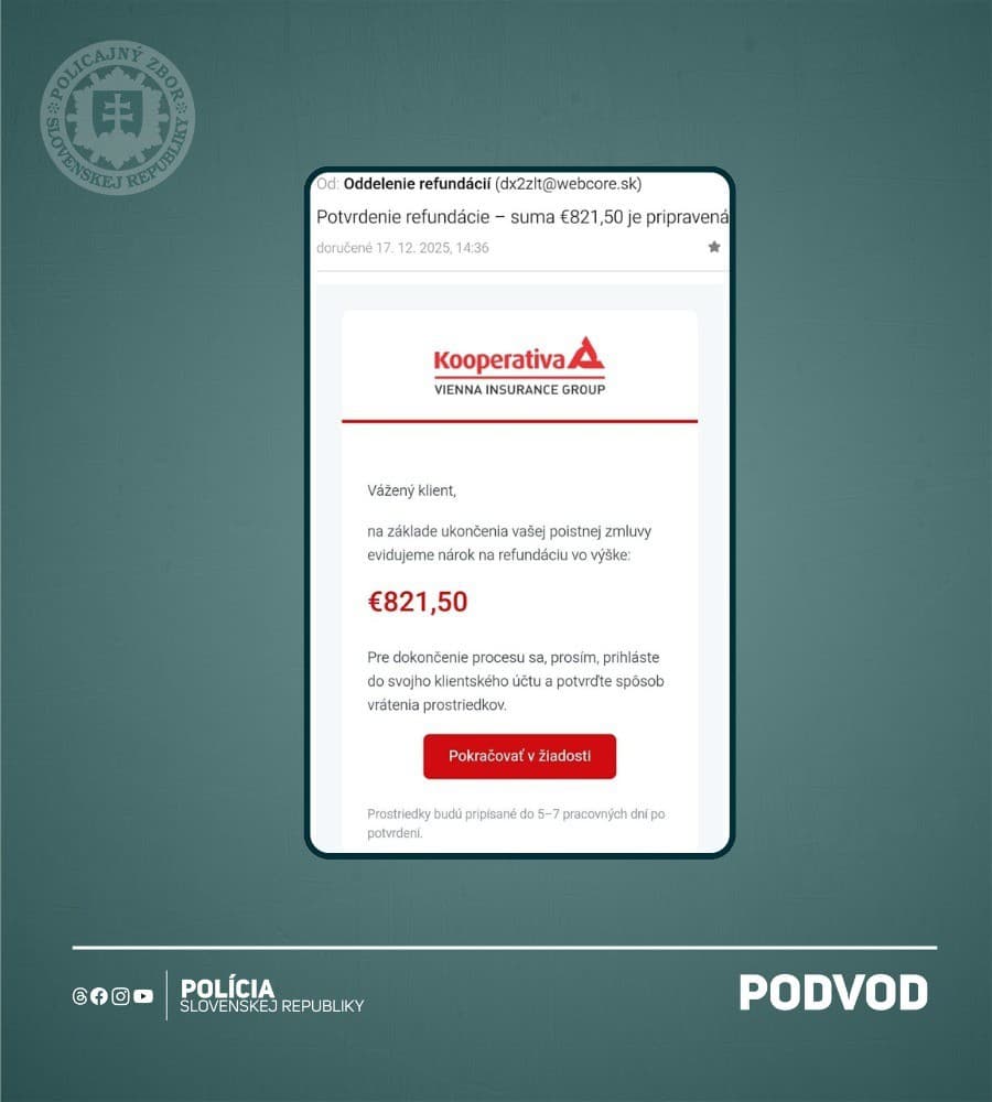 Extrémne nebezpečný PODVOD valcuje