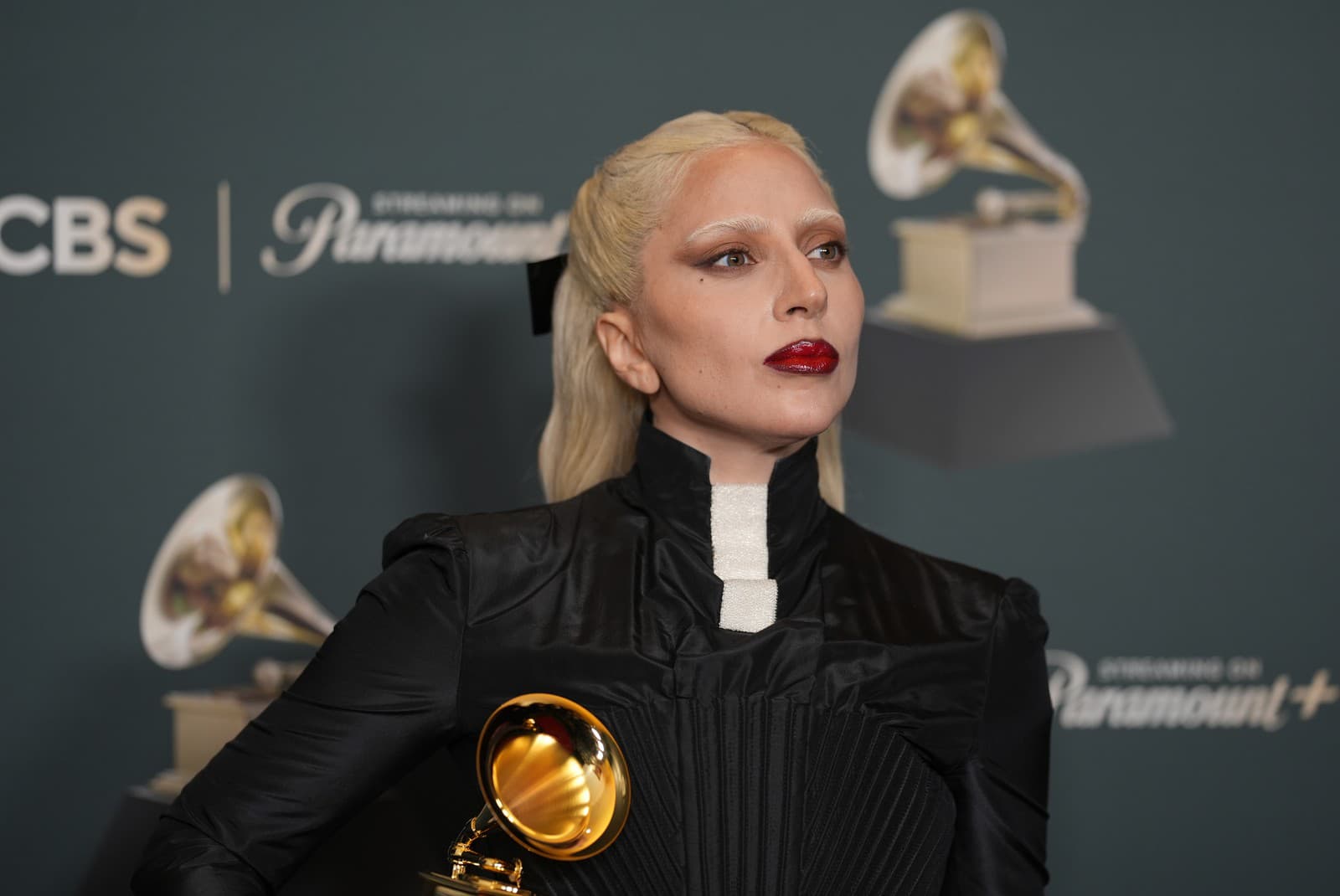Odovzdávanie cien Grammy. Na snímke Lady Gaga