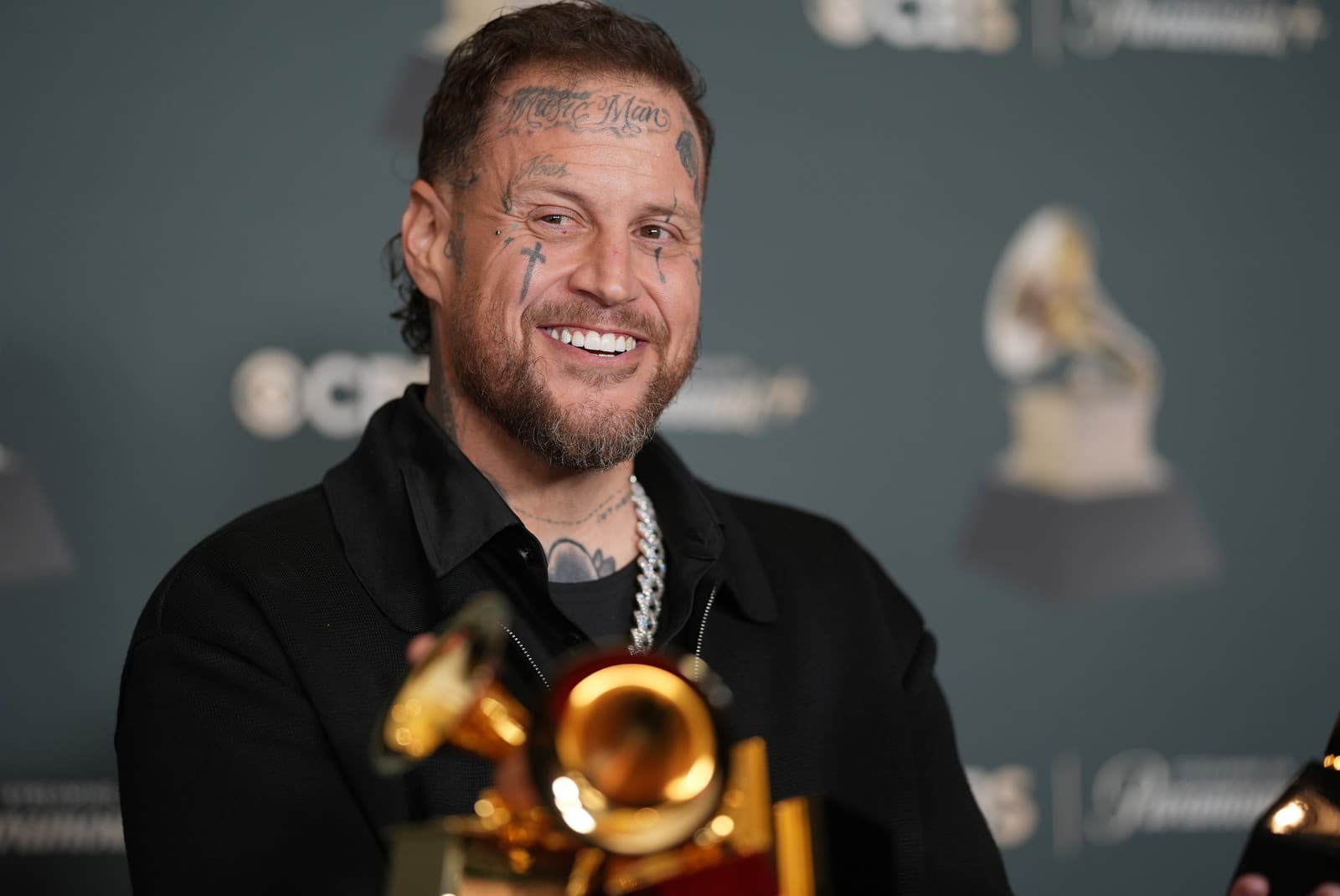 Odovzdávanie cien Grammy. Na snímke Jelly Roll