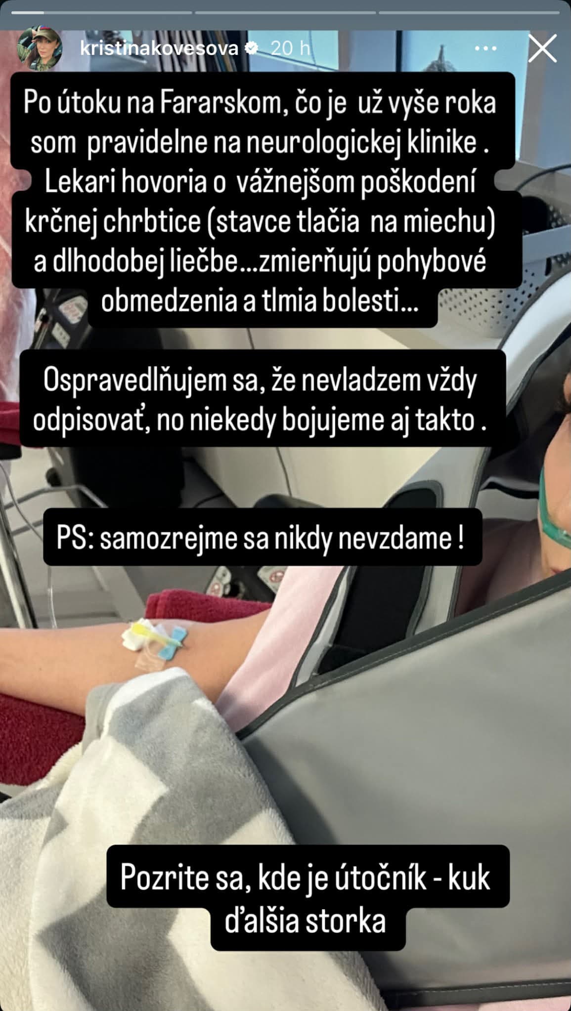 Kövešová viac ako rok