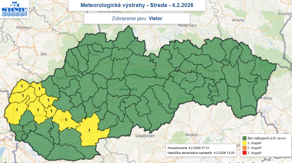 Pozor na cestách! Väčšinu
