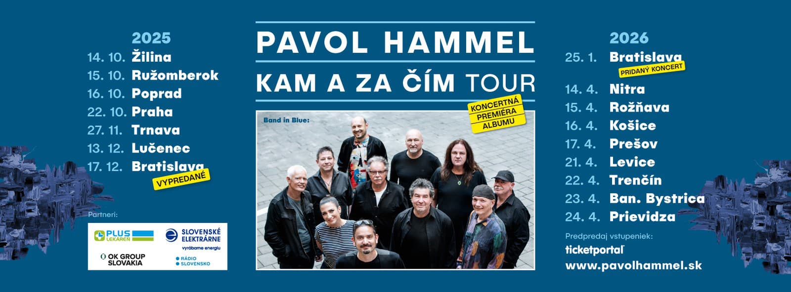 Kam a za čím Tour 2025-2026