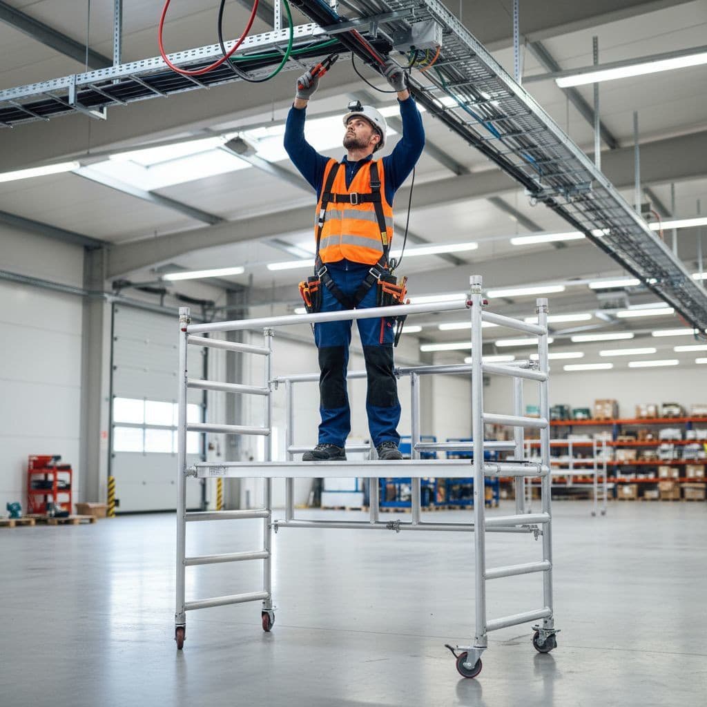 Lešenie, na ktoré sa