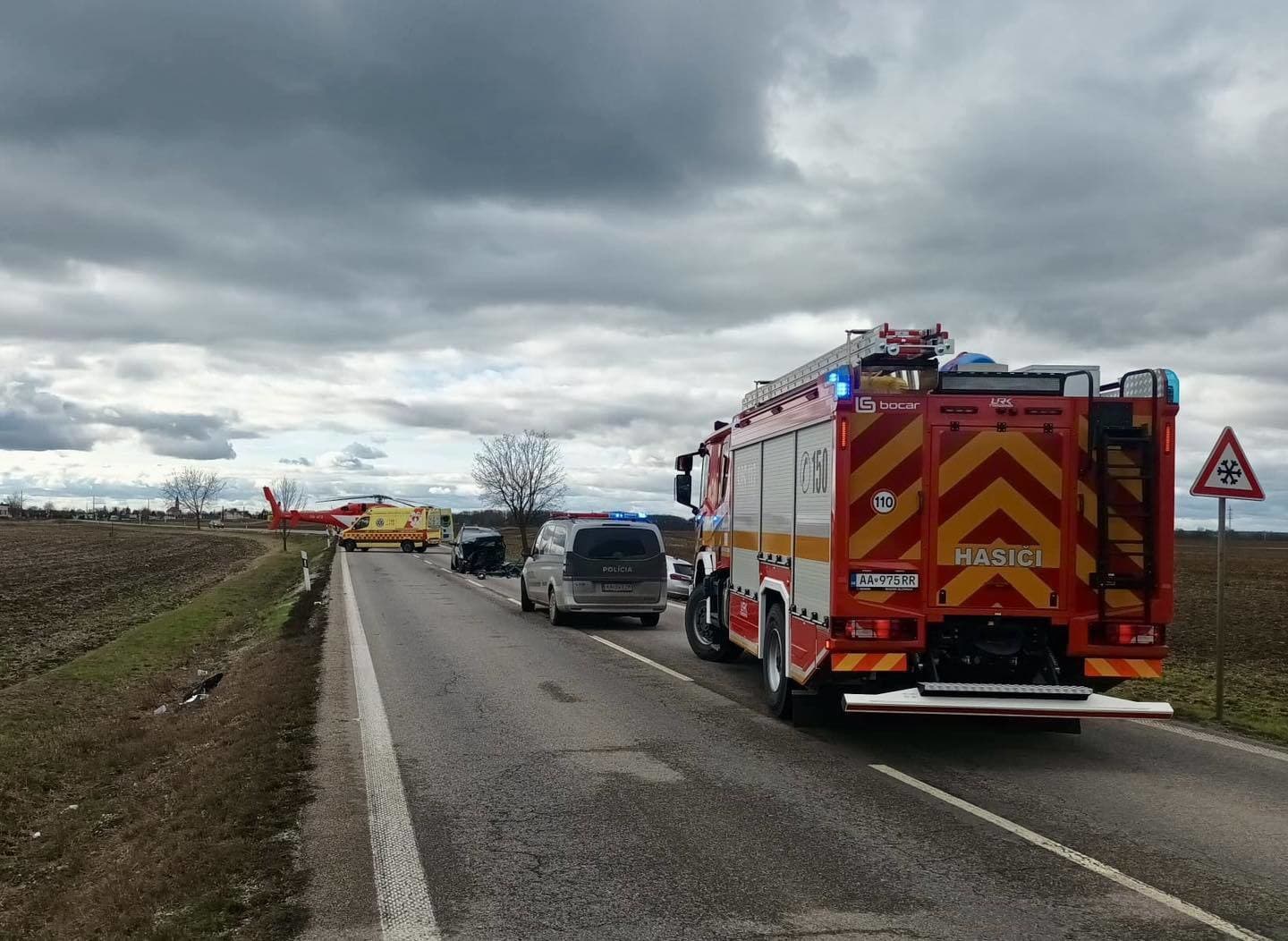 Vážna nehoda v Hornej