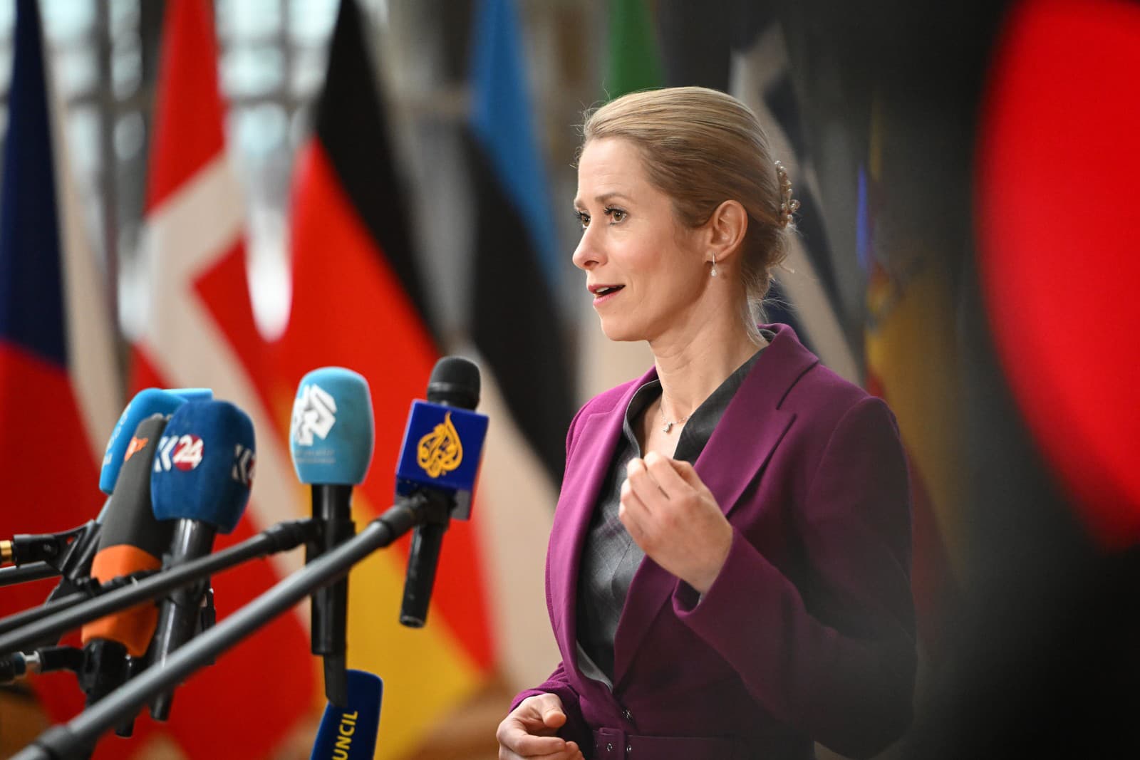 Šéfka diplomacie Európskej únie Kaja Kallasová