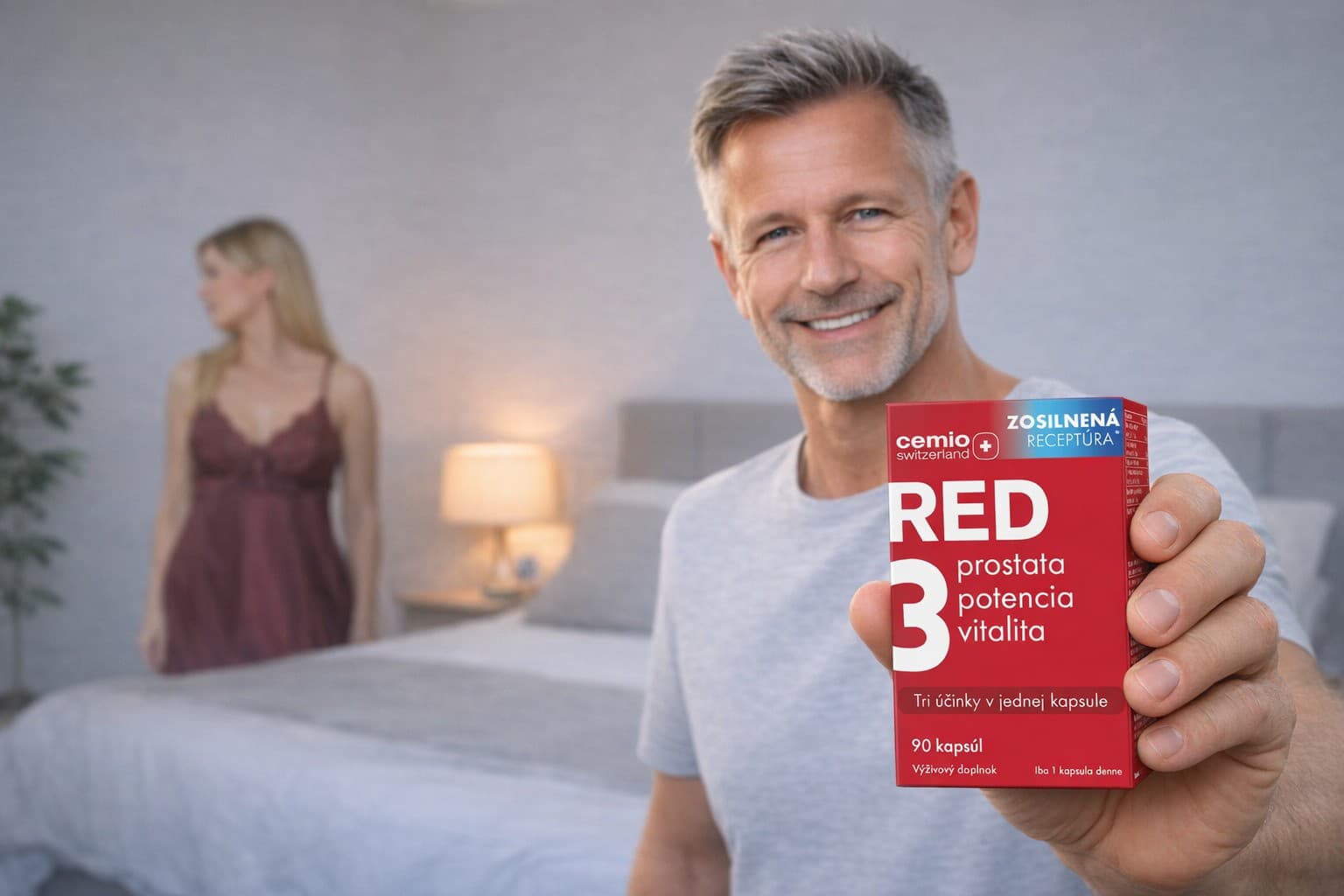 Vyskúšajte prémiový švajčiarsky prípravok Cemio RED3 