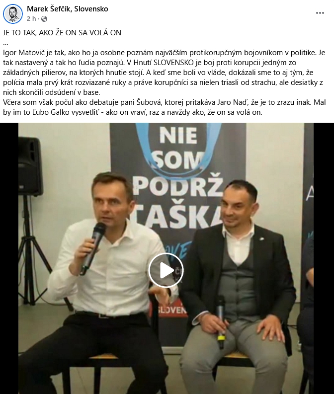 Opozičná vojna: Galko zrušil