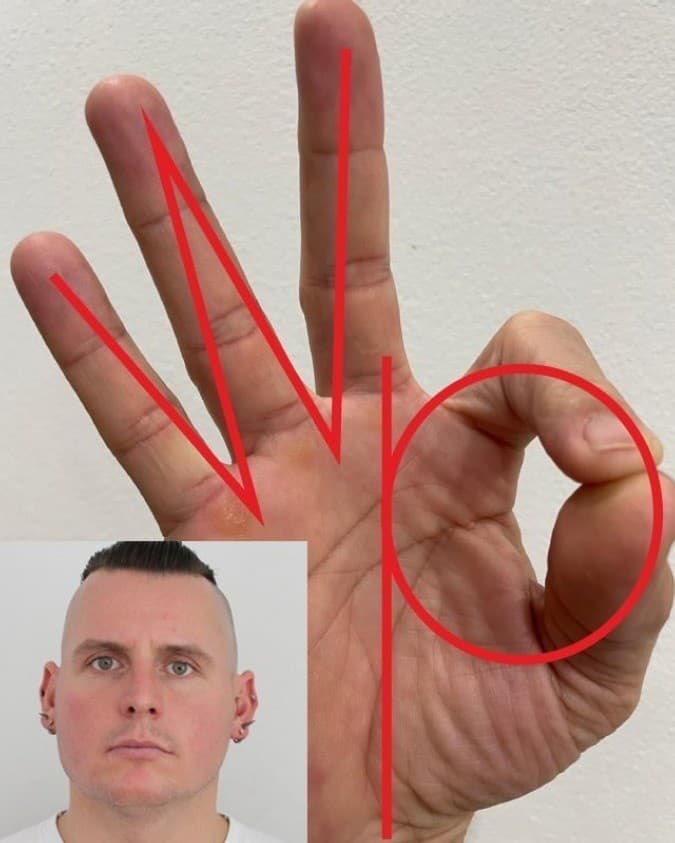 Neonacistické gesto 