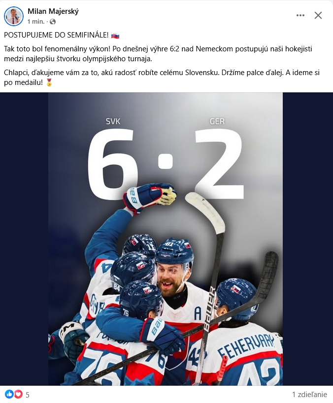 Gólová kanonáda a sme