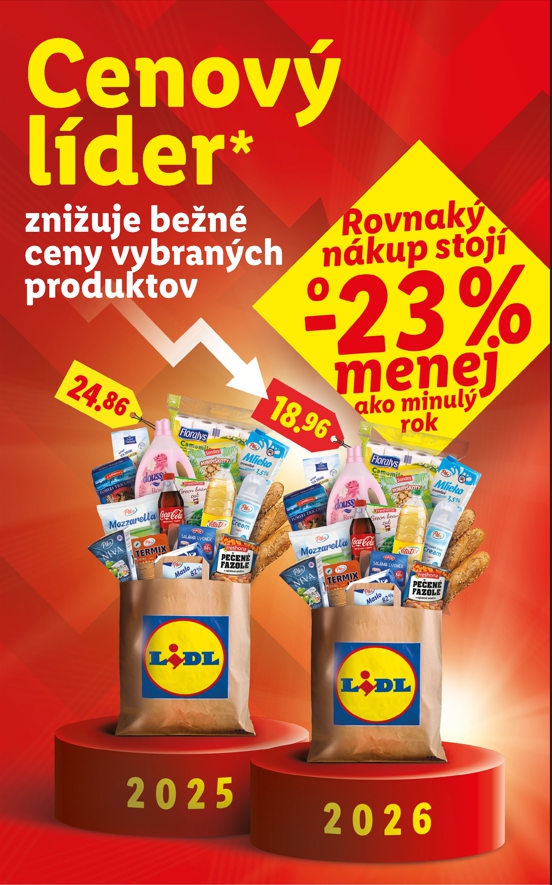 Nakupovať v Lidli sa oplatí: