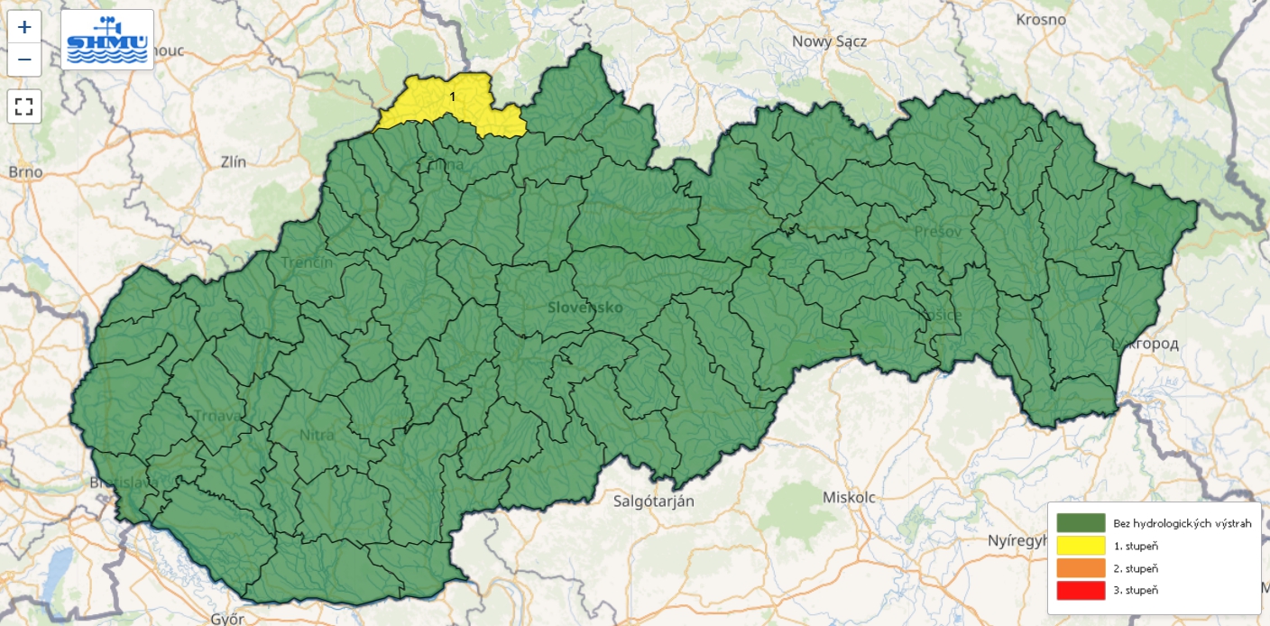 V okrese Čadca hrozí