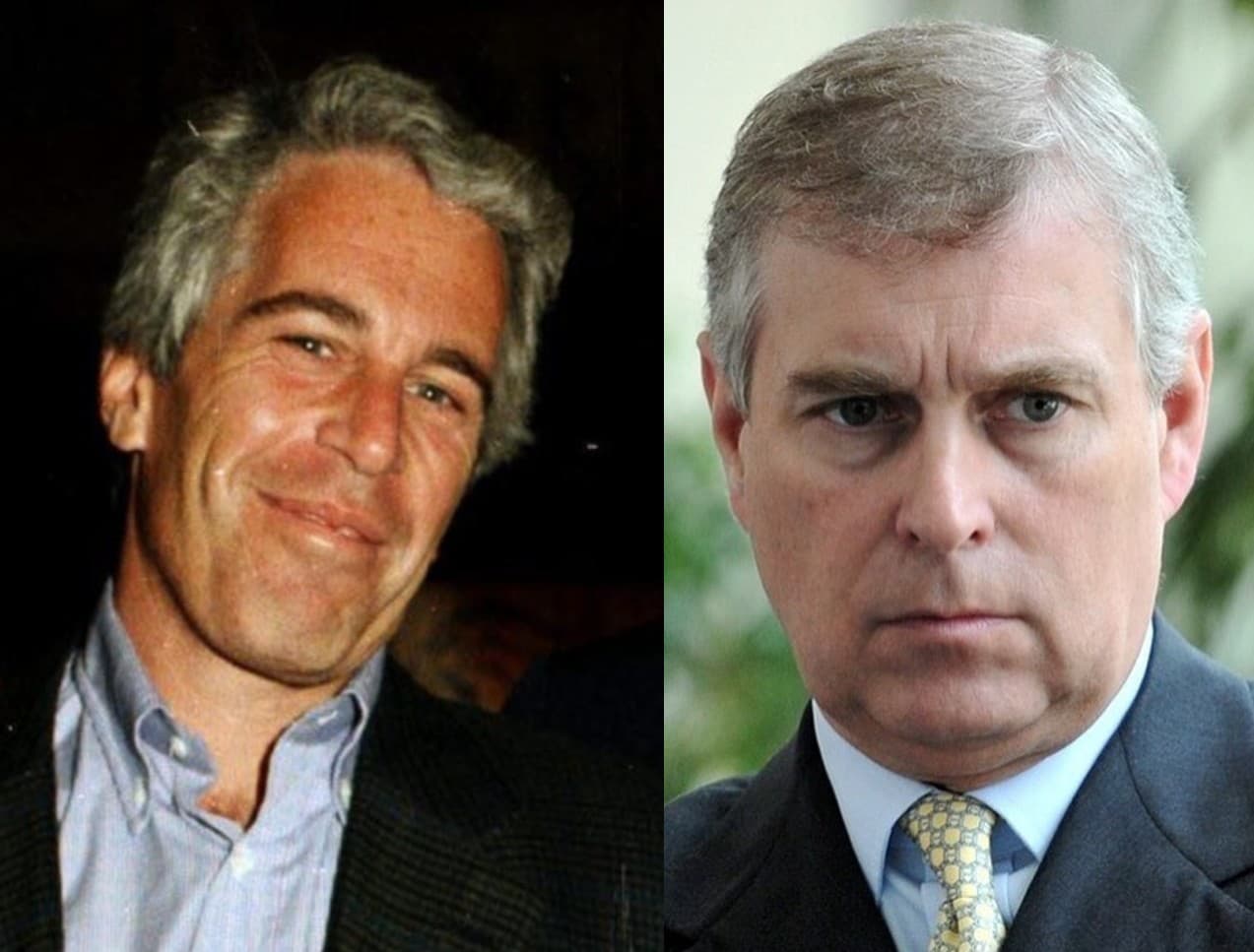 Sexuálny predátor Jeffrey Epstein a bývalý princ Andrew Mountbatten-Windsor