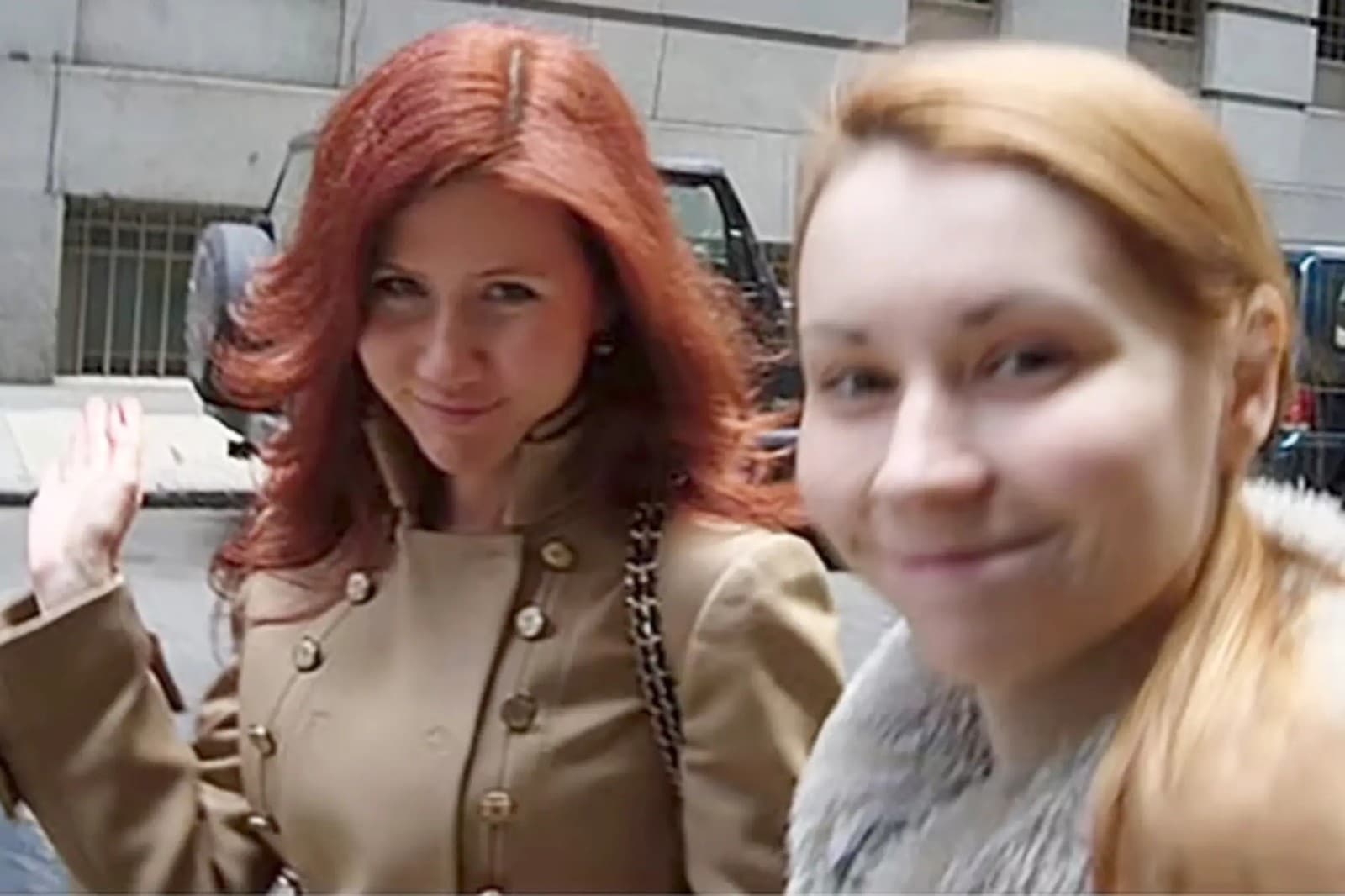 Antonovová s ruskou špiónkou Annou Chapmanovou