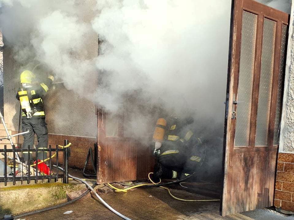 Zásah hasičov v plnom