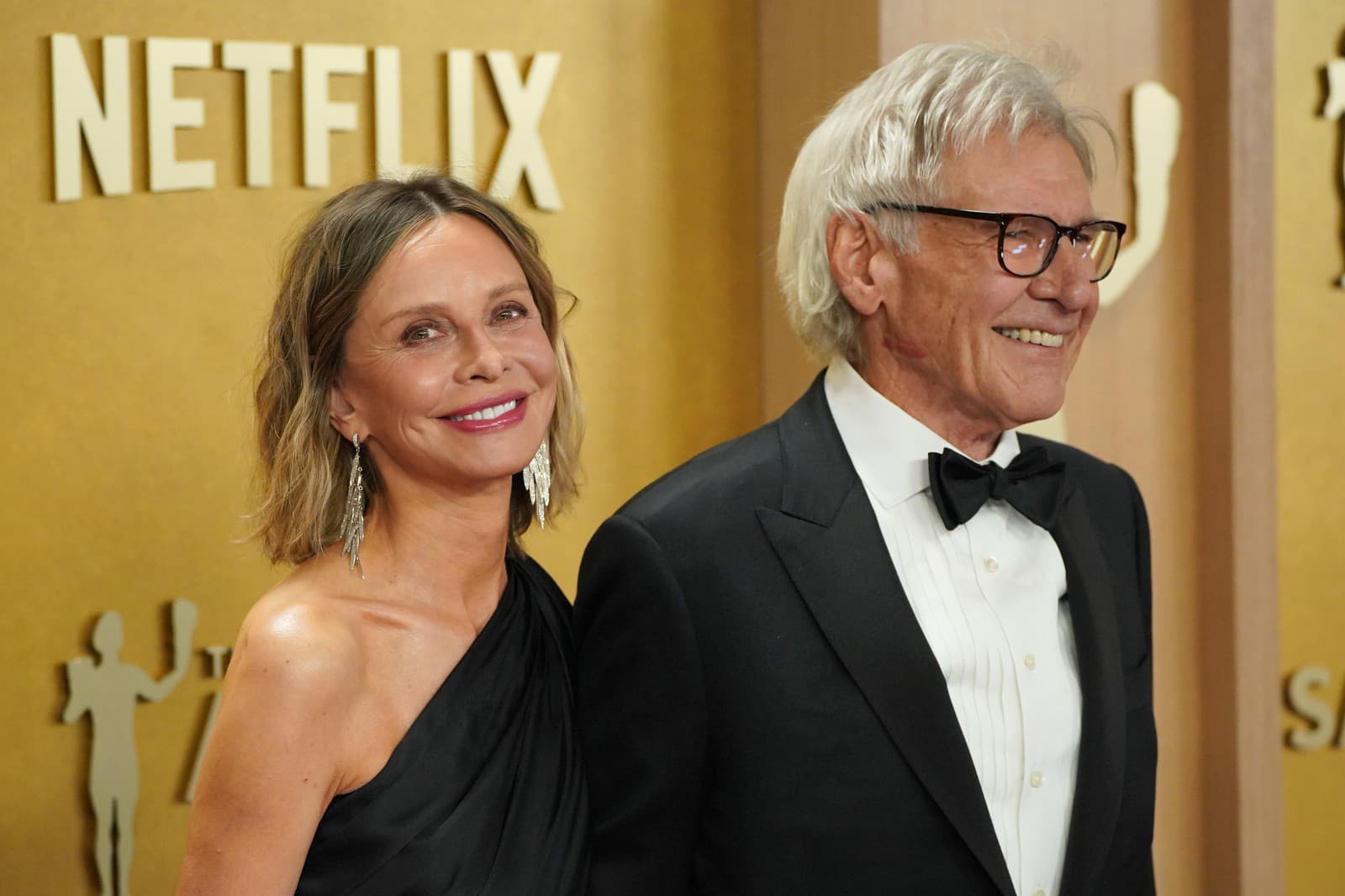 Calista Flockhart a Harrison Ford
