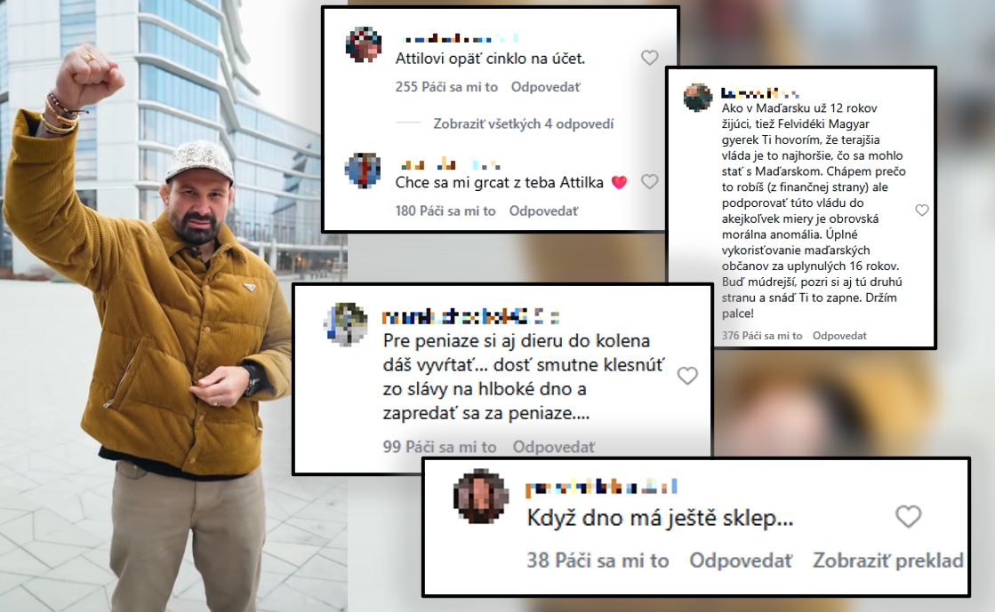 Influencera a zápasníka Végha