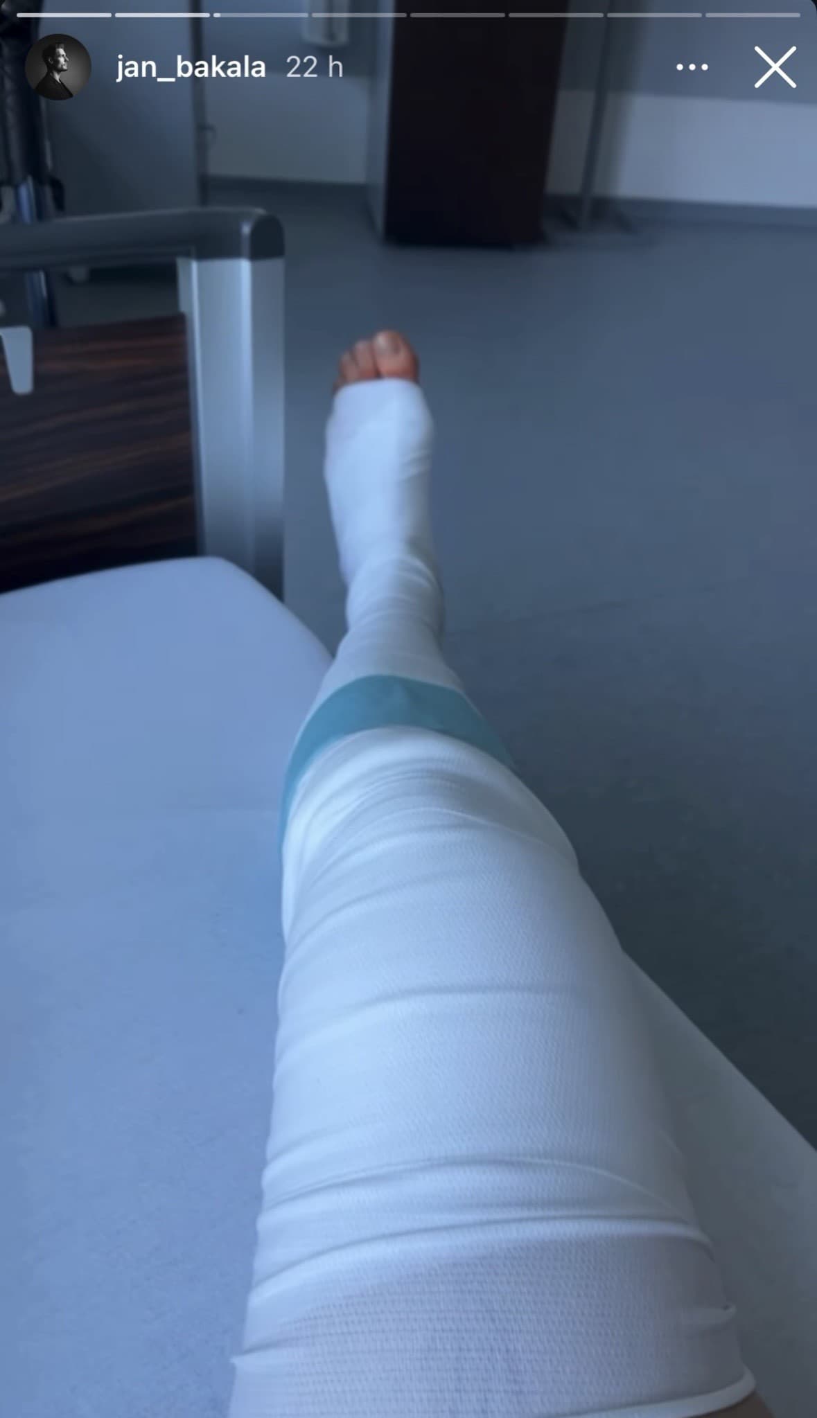 FOTO z nemocnice: Hviezda