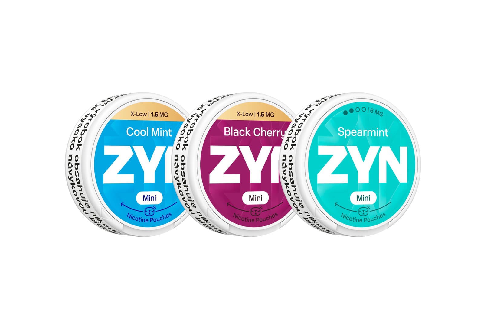 Nikotínové vrecúška ZYN v