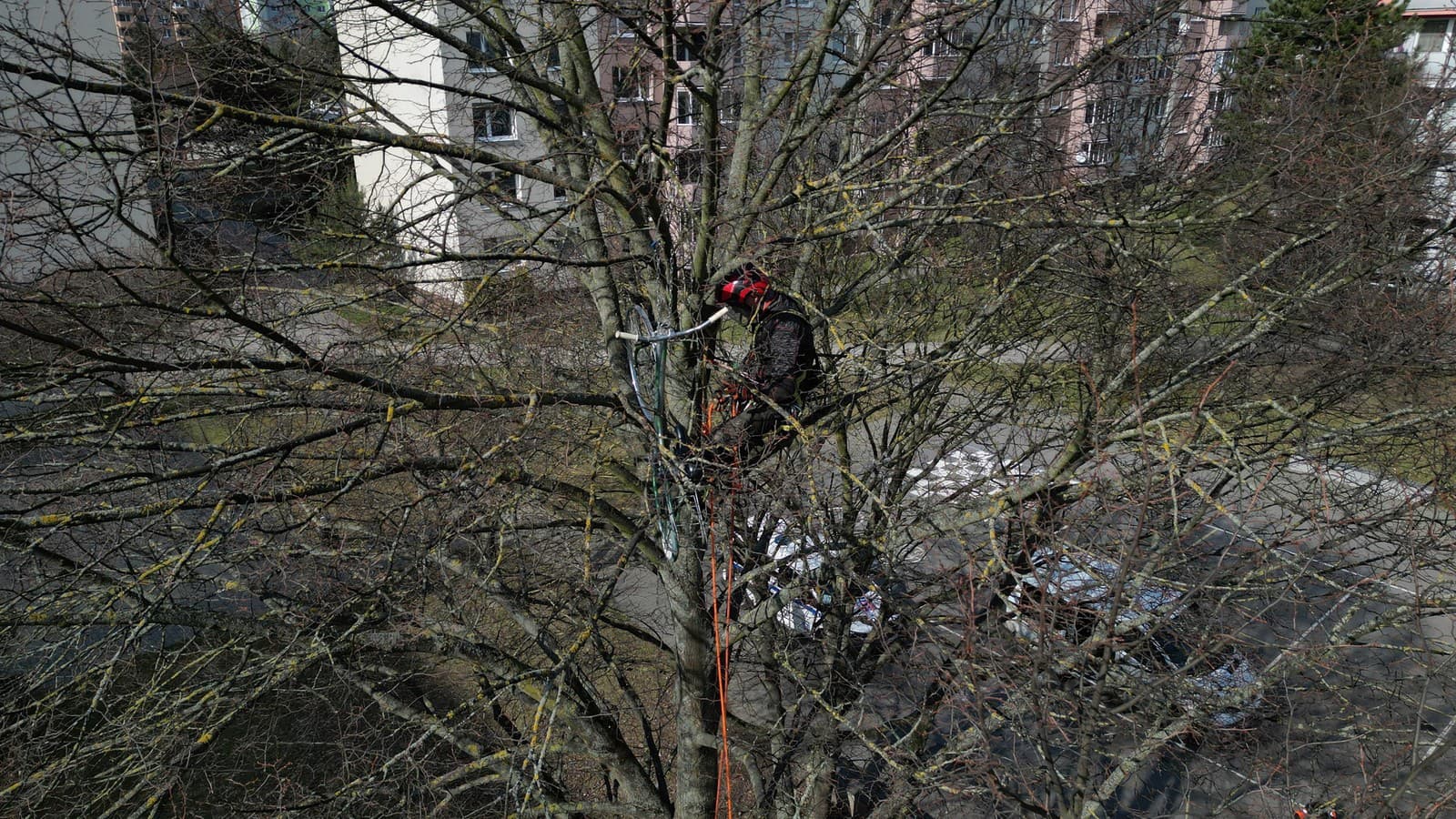 BIZARNOSŤ nad detským ihriskom