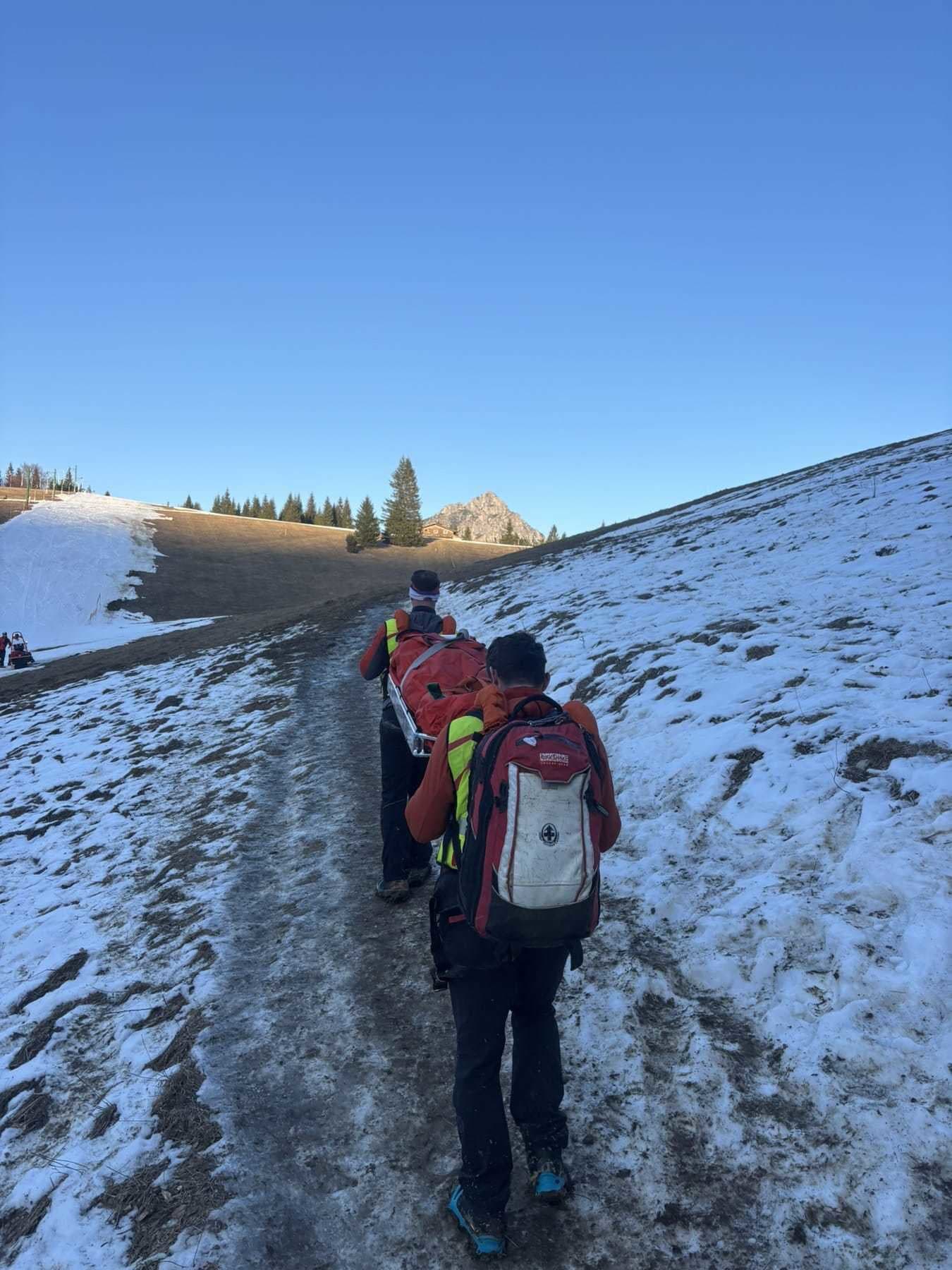 Zásah horských záchranárov v Malej Fatre.