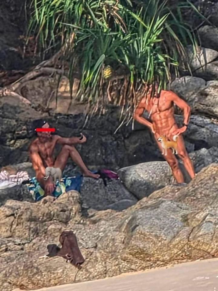 Škandál na pláži v