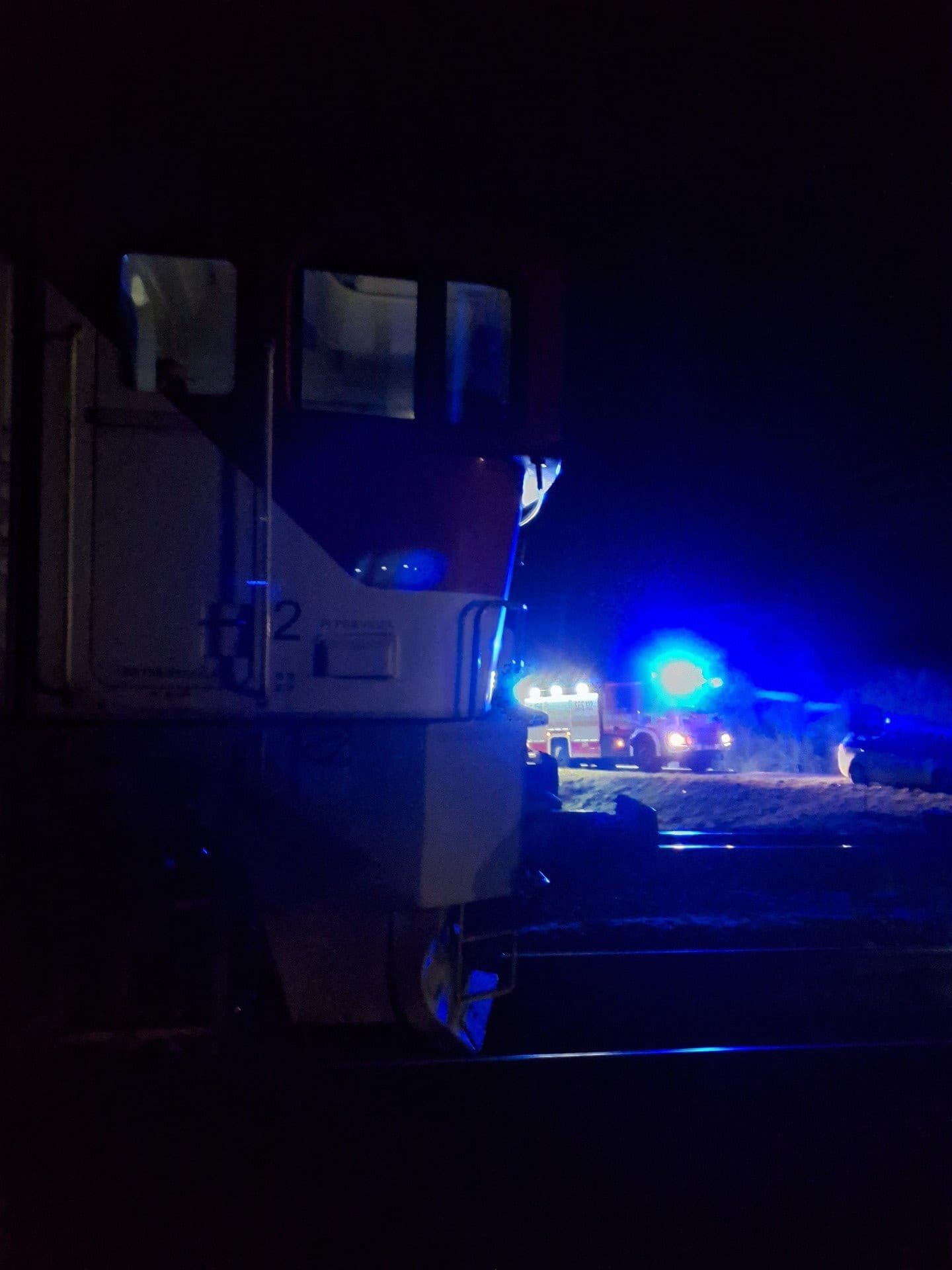 Tragická zrážka osoby s vlakom v katastri obce Brzotín.