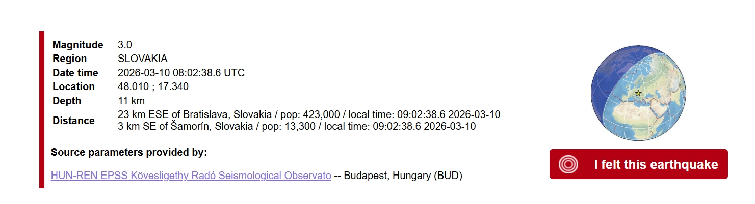 MIMORIADNE Okolie Šamorína zasiahlo