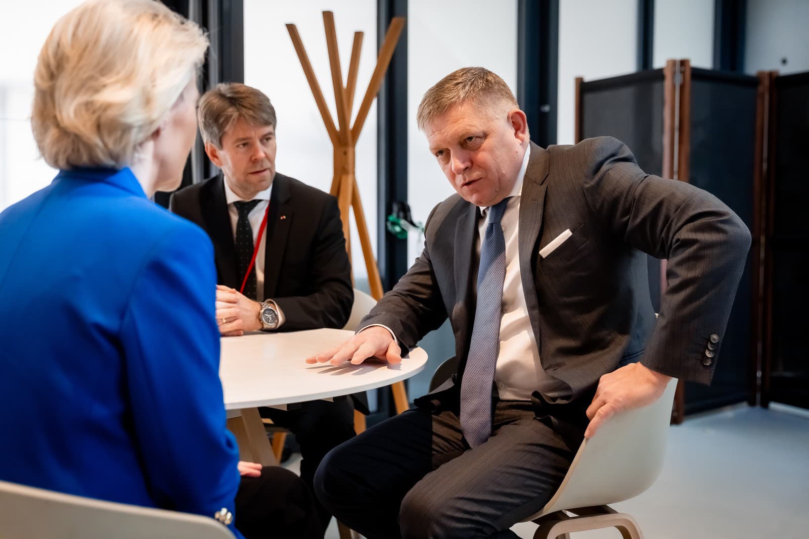 Premiér Robert Fico sa stretol s predsedníčkou Európskej komisie Ursulou von der Leyenovou