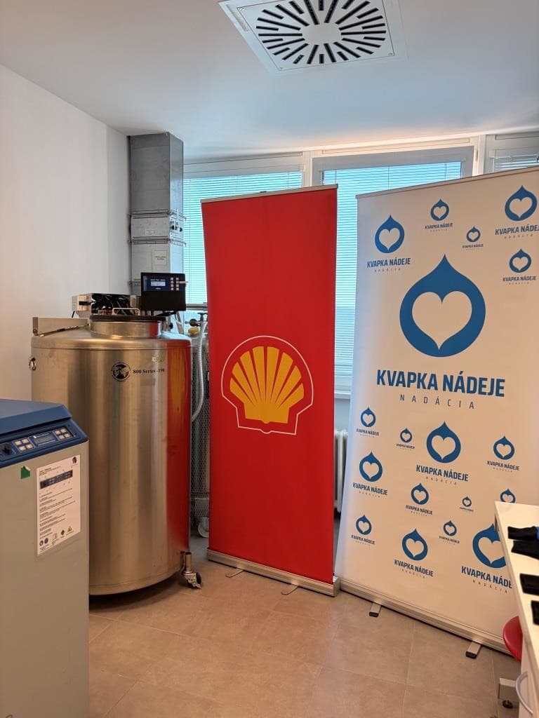 Dar od Nadácie KVAPKA