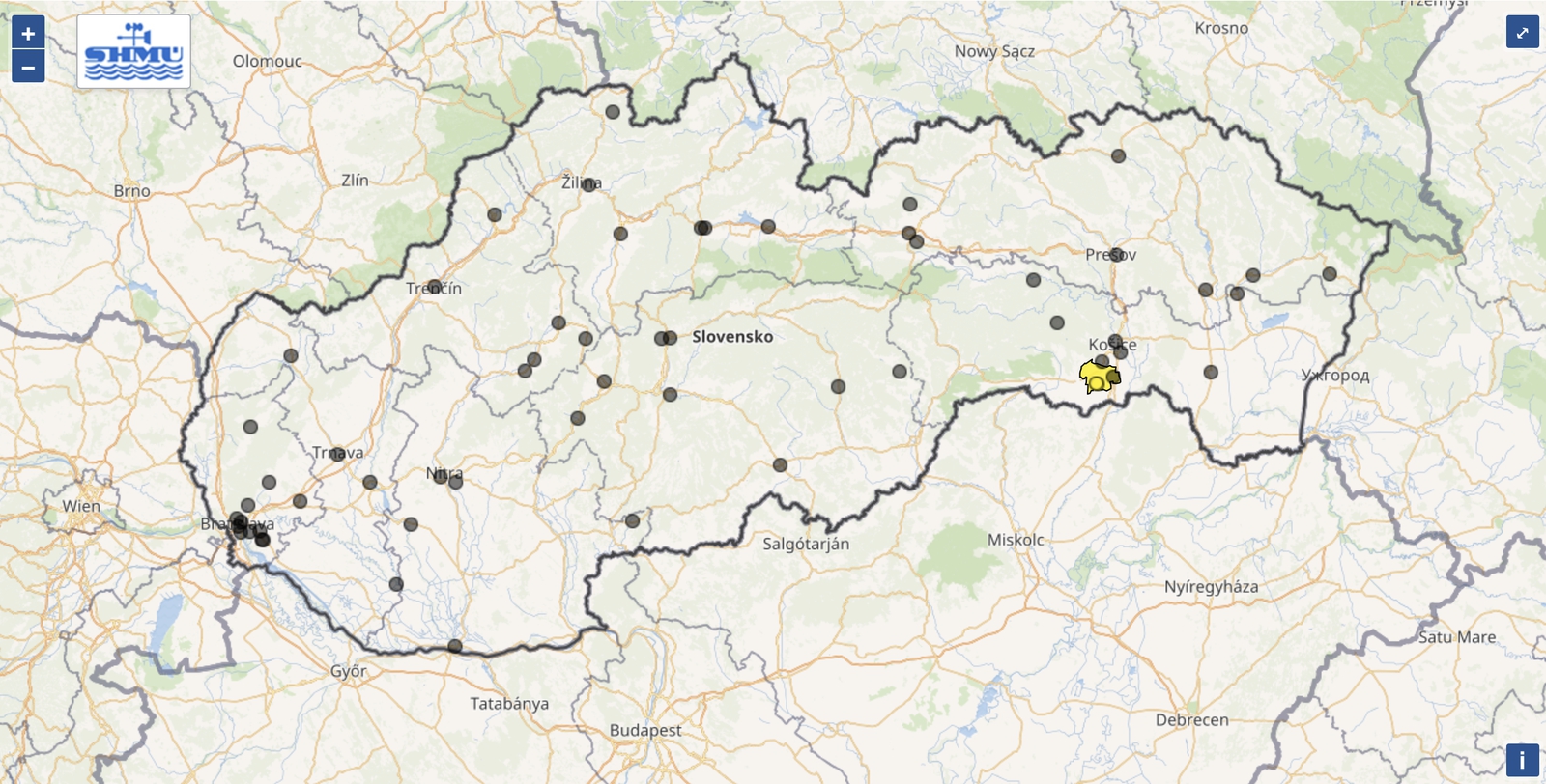 Zhoršená smogová situácia na