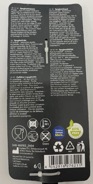 Varovanie pred nevyhovujúcou naberačkou