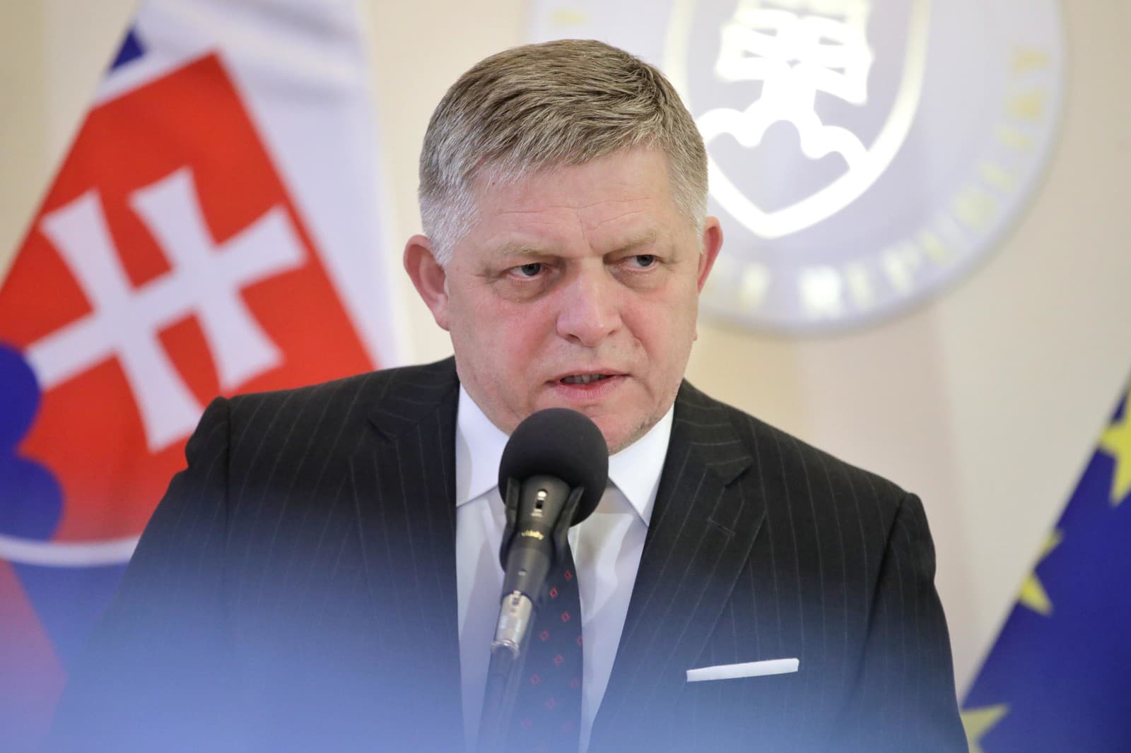 Premiér SR Robert Fico.