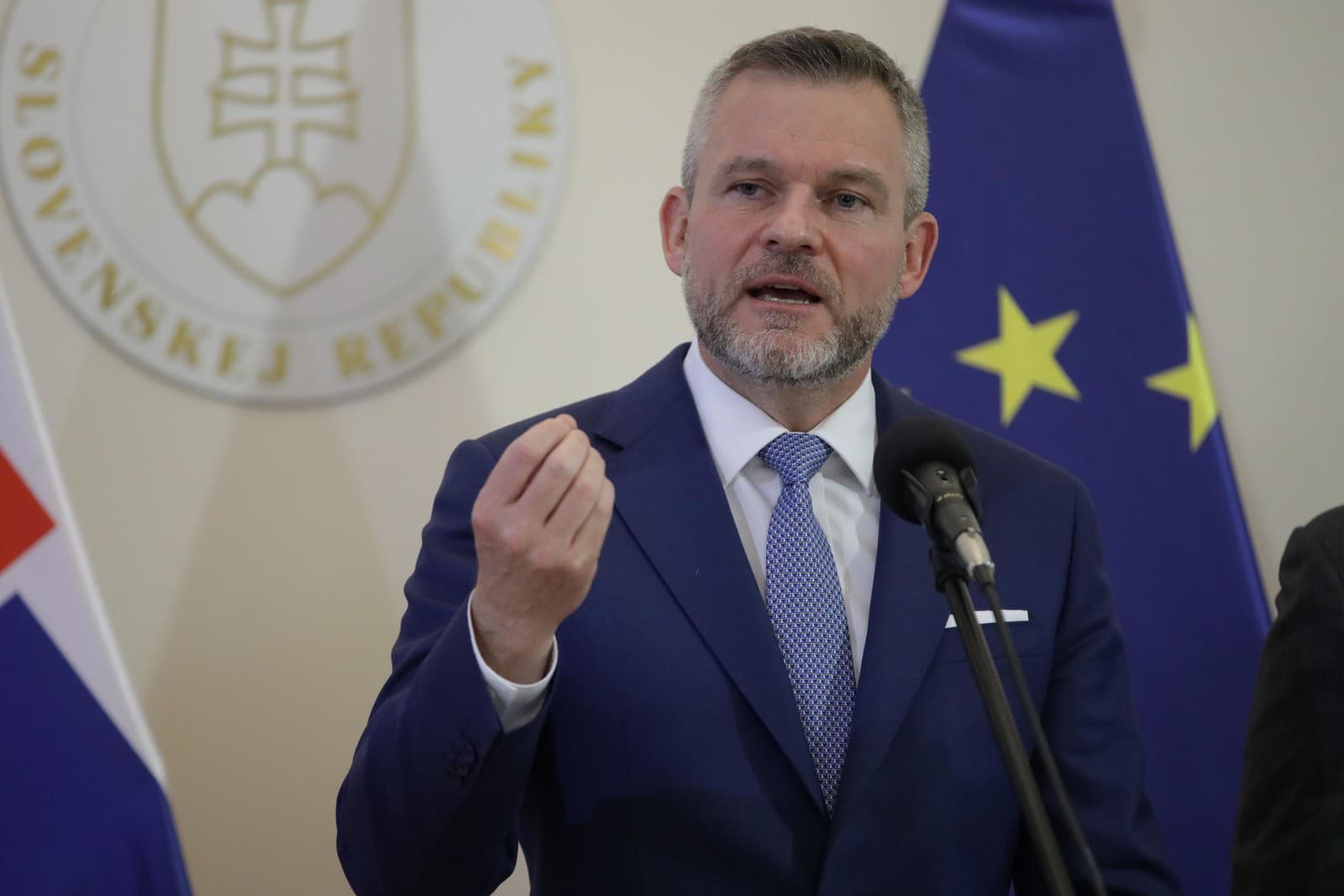 Prezident Slovenskej republiky Peter Pellegrini.