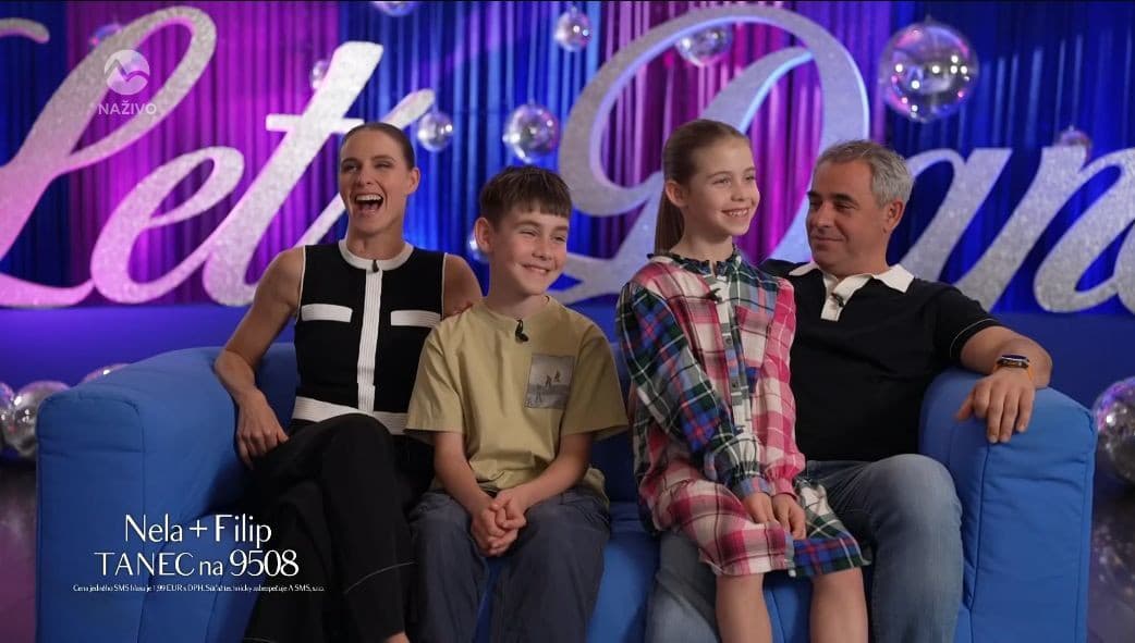 Let's Dance, Nela Pocisková s rodinou