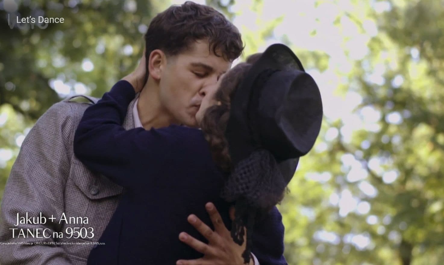 Jakub Jablonský a Petra Dubayová - prvá pusa v seriáli Dunaj, k vašim službám